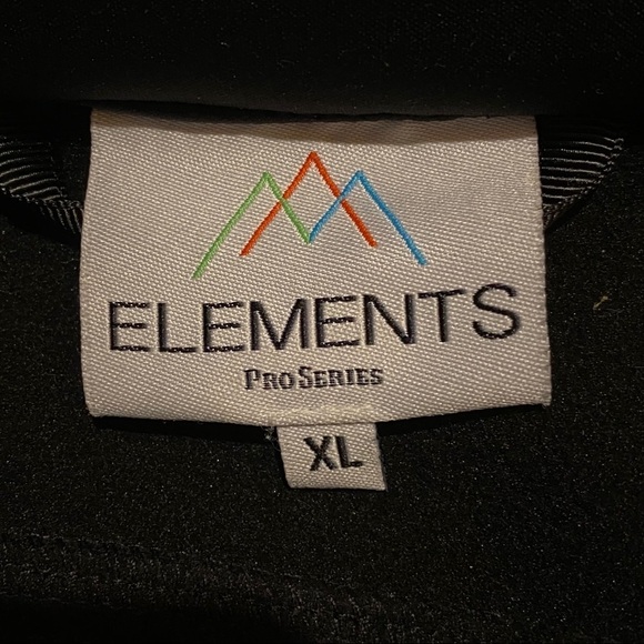 Elements Soft Shell Full Zip Med Weight Jacket XL - Picture 2 of 8